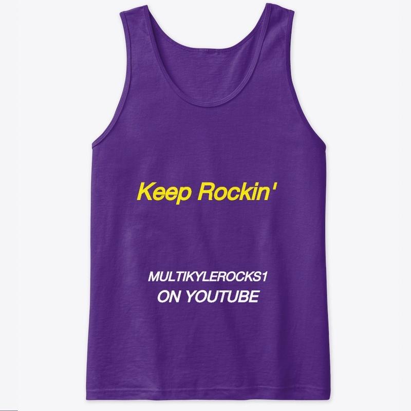 Multikylerocks1 Keep Rockin tank top